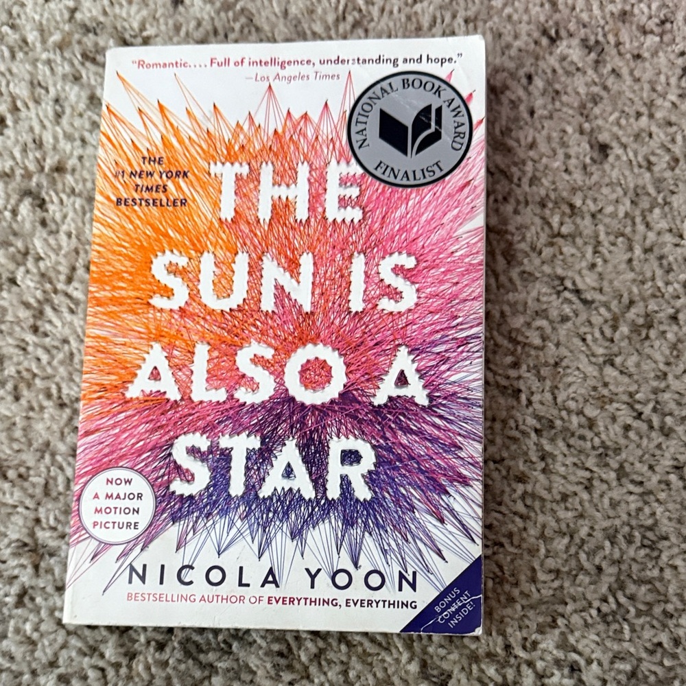 The Sun Is Also a Star Book
